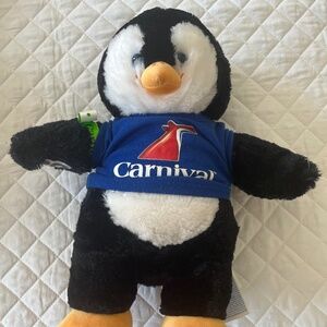 New with Tag Build A Bear Carnival Penguin Stuffed Animal